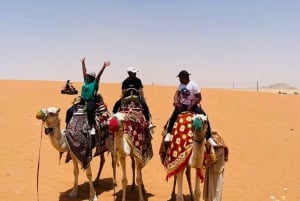 Al Filo del Mundo Riad Senderismo,Paseo en Camello,Visita a Cuevas y Cena