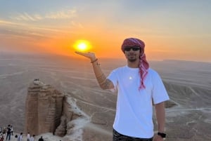 Edge of The World Riyadh Hiking,CamelRide,Cave Visit&Dinner