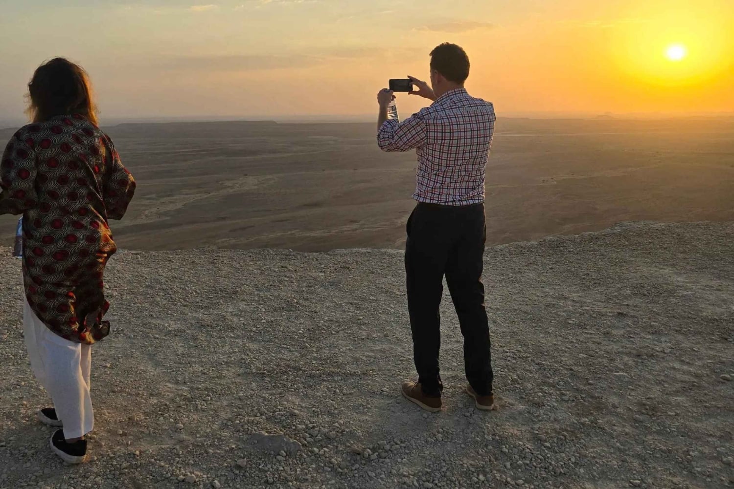 Ai confini del mondo (tramonto) con Kashta sul Manjour Trail