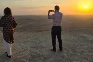 Ai confini del mondo (tramonto) con Kashta sul Manjour Trail