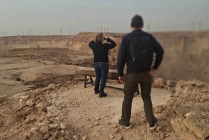 Ai confini del mondo (tramonto) con Kashta sul Manjour Trail