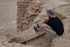 Ai confini del mondo (tramonto) con Kashta sul Manjour Trail