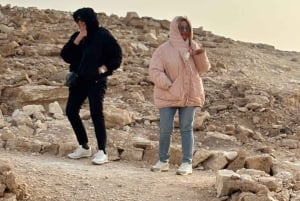 Ai confini del mondo (tramonto) con Kashta sul Manjour Trail