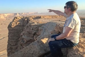 Ai confini del mondo (tramonto) con Kashta sul Manjour Trail