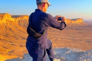 Il bordo del mondo (tramonto) con Kashta