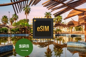 Jeddah : eSIM Internet Data Plan Saudi Arabia high-speed 4G