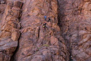 Explore AlUla from Above: A Rock Climbing Adventure