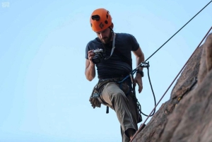 Explore AlUla from Above: A Rock Climbing Adventure