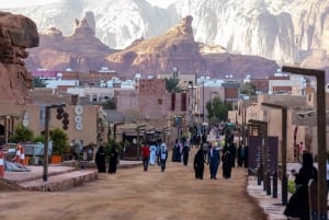 From AlUla: Hegra, Elephant Rock, and Jabal Ikmah