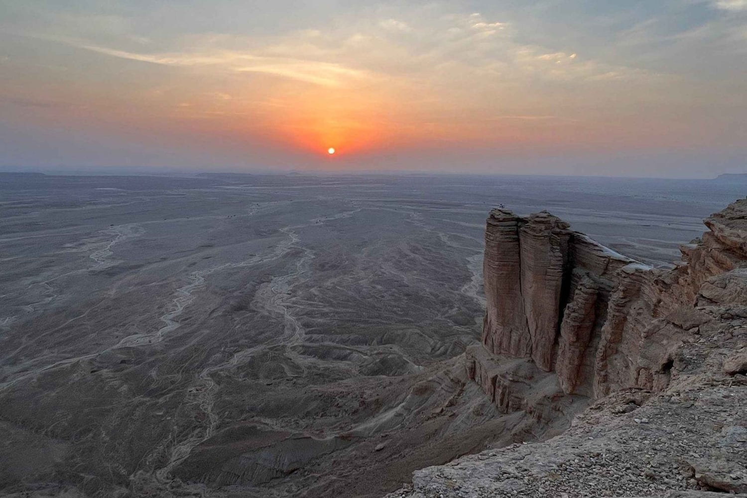 Da Riyadh: Tour privato guidato ai confini del mondo