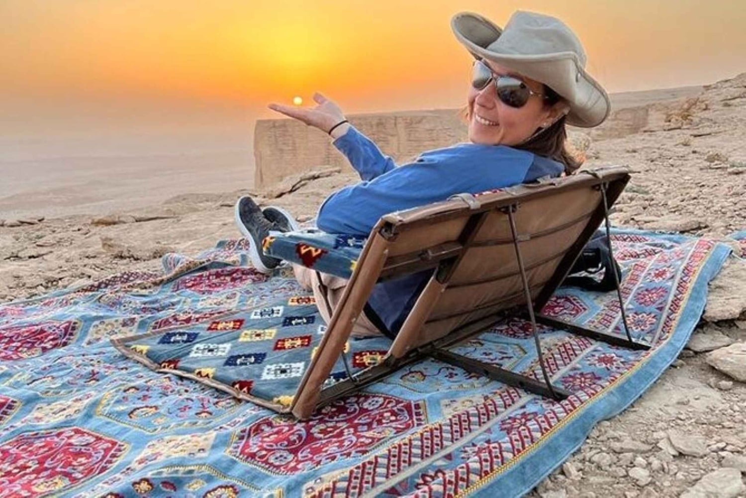 Fra Riyadh: Dagstur til Tuwaiq-fjellet og gamle kamelspor