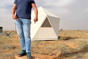 Hail: 2-Day Rammed Earth Workshop, Dome Stay, & Desert Hike