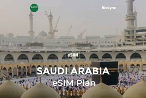 Saudi Araba: eSIM Mobile Data Package