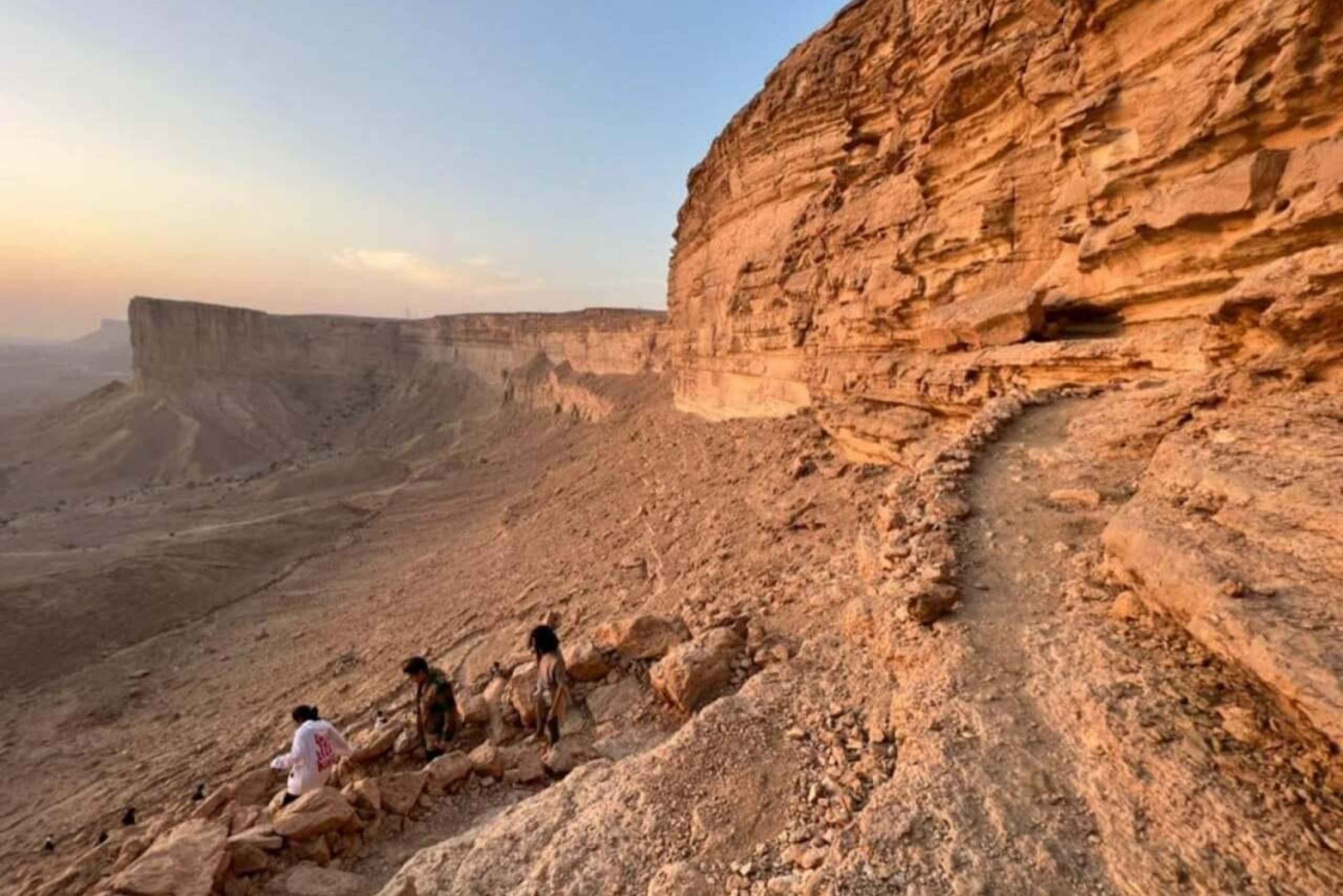 Riyadh. Hike the Edge of the World