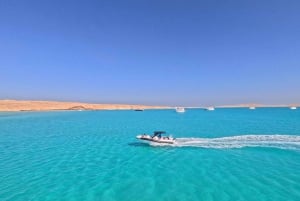 Hurghada: pikavene, delfiinit, snorklaus ja 2 saarta