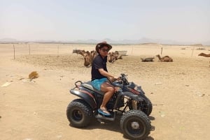 Safari nel deserto di Jeddah: quad, fattoria di cammelli e tramonto
