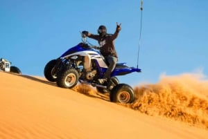 Jeddah: Guided Desert Quad Bike Safari with Bedouin Treats