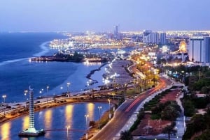 Jeddah Marina Tour, konstworkshop och teamLab-utställning