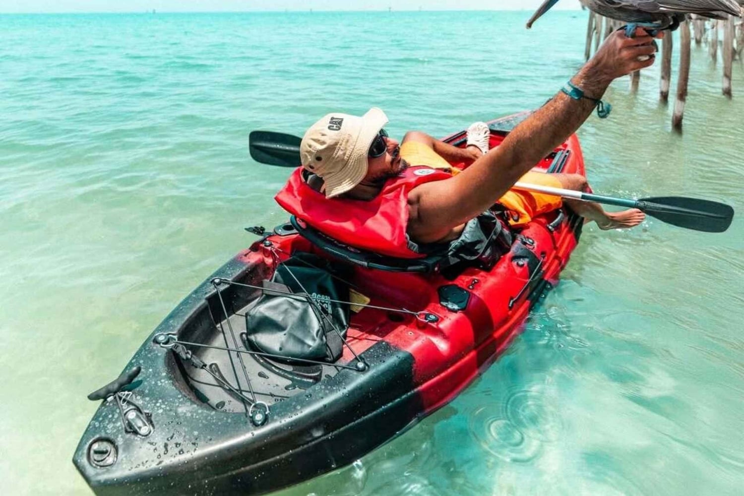 Aventura matutina en kayak por el mar Rojo en Yeda