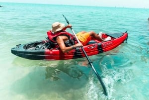 Aventura matutina en kayak por el mar Rojo en Yeda