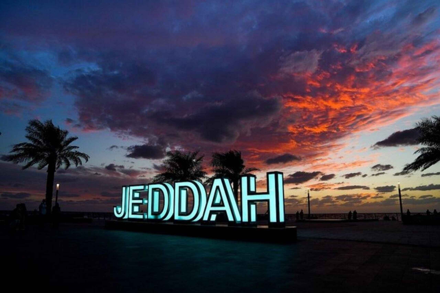 Jeddah: Džedda: Yksityinen kaupunkikierros yökierros paikallisen oppaan kanssa