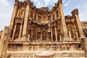 Excursion d'une journée : Jerash - Château d'Ajloun depuis Amman