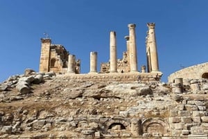 Excursão de um dia: Jerash e o castelo de Ajloun saindo de Amã
