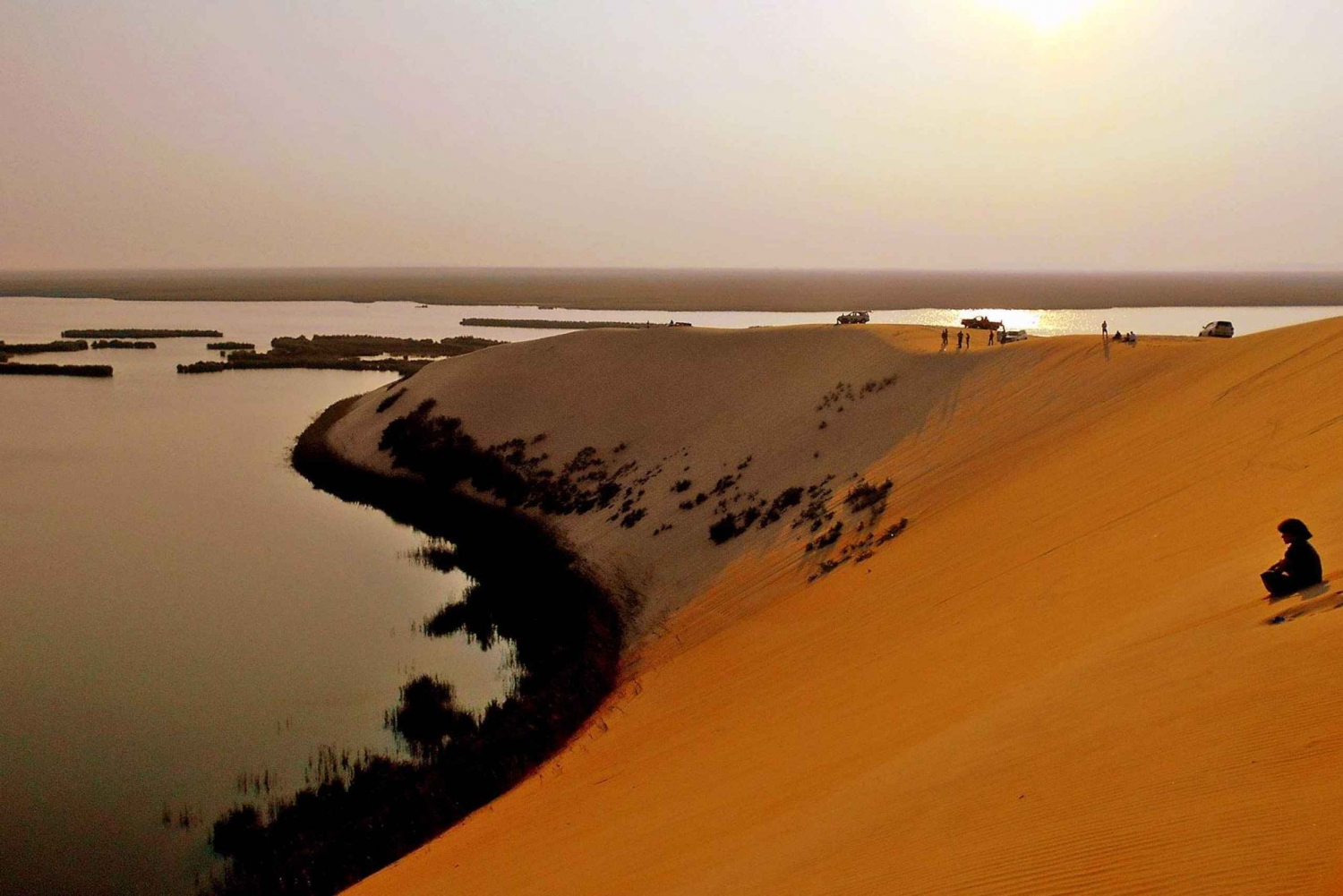 Visite privée du lac jaune et des dunes de sable