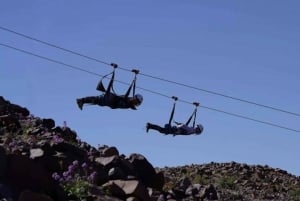 Expérience privée de zipline à AlUla