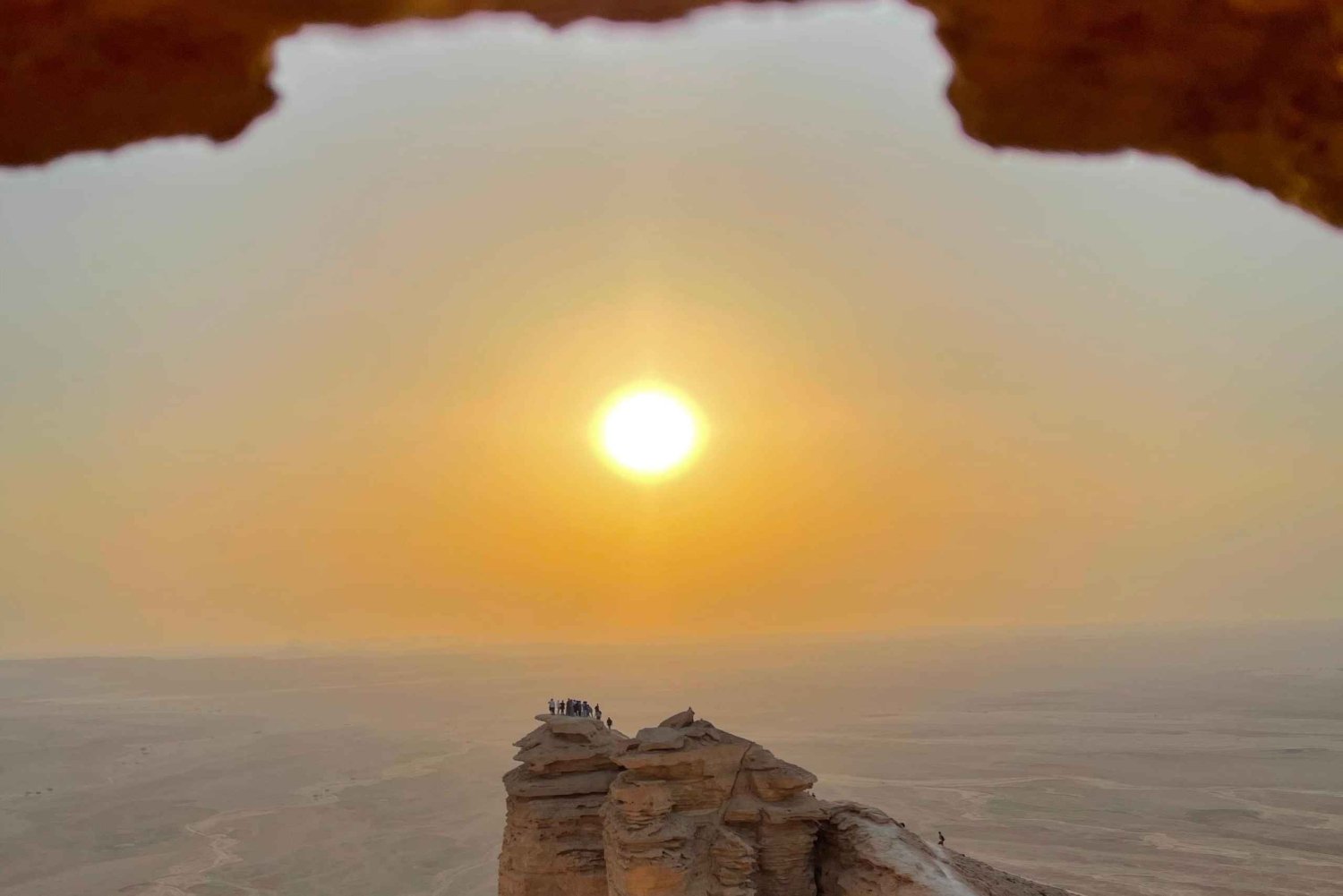 Riade: Viagem de 4x4 até ao limite do mundo ao pôr do sol