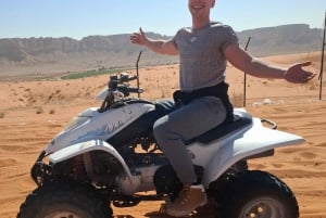 Riyadh : Desert Dunes with (Dinner+Camel Ride+Quad Ride)