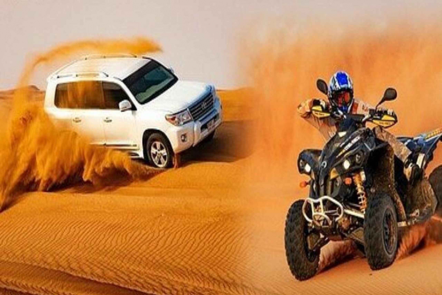 Riyadh: Desert Ride, Quad Bike And Sandboarding