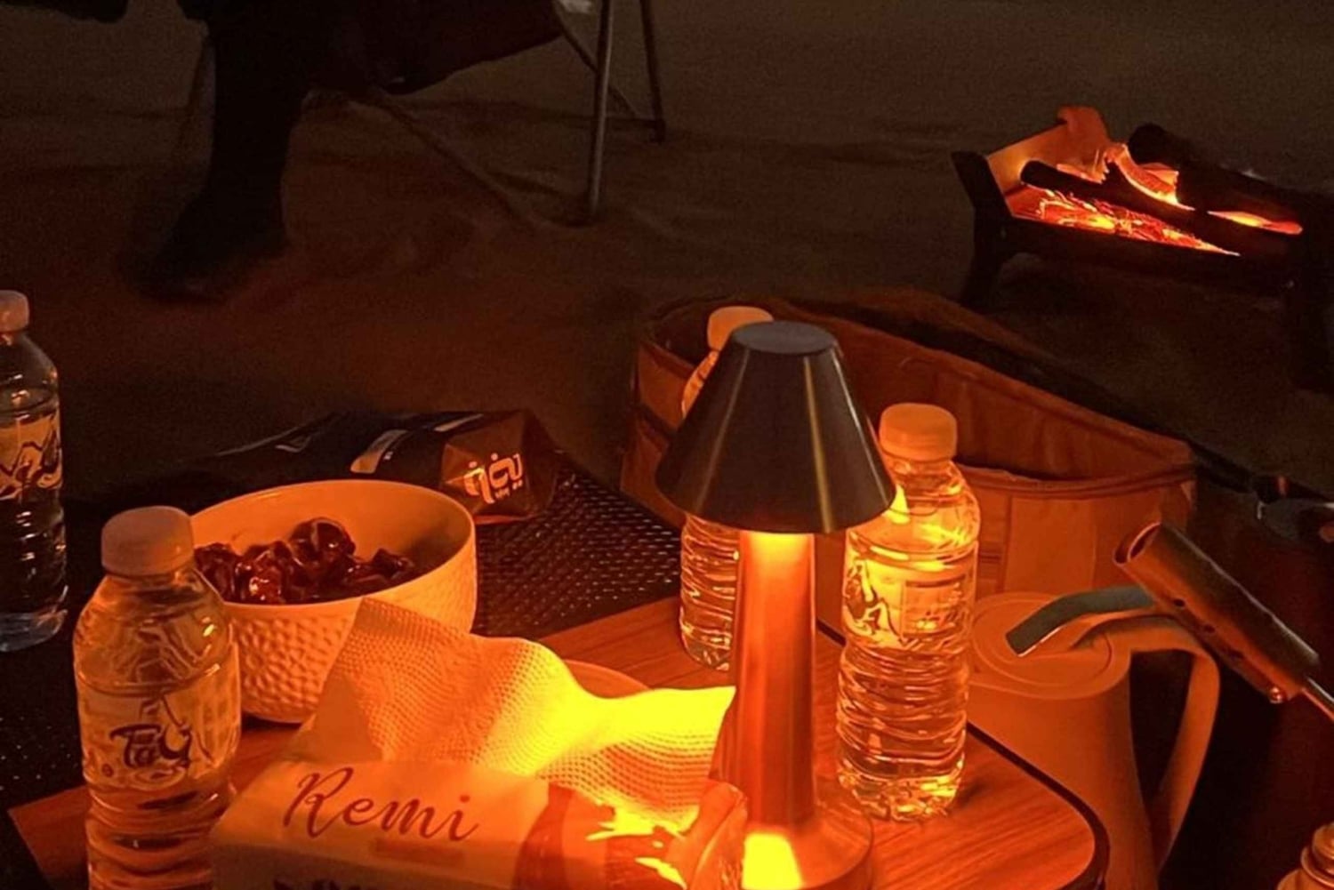 Rijad: Zachód słońca na pustyni (Przejażdżka na wielbłądzie + Herbata + Kolacja (Kabsa))