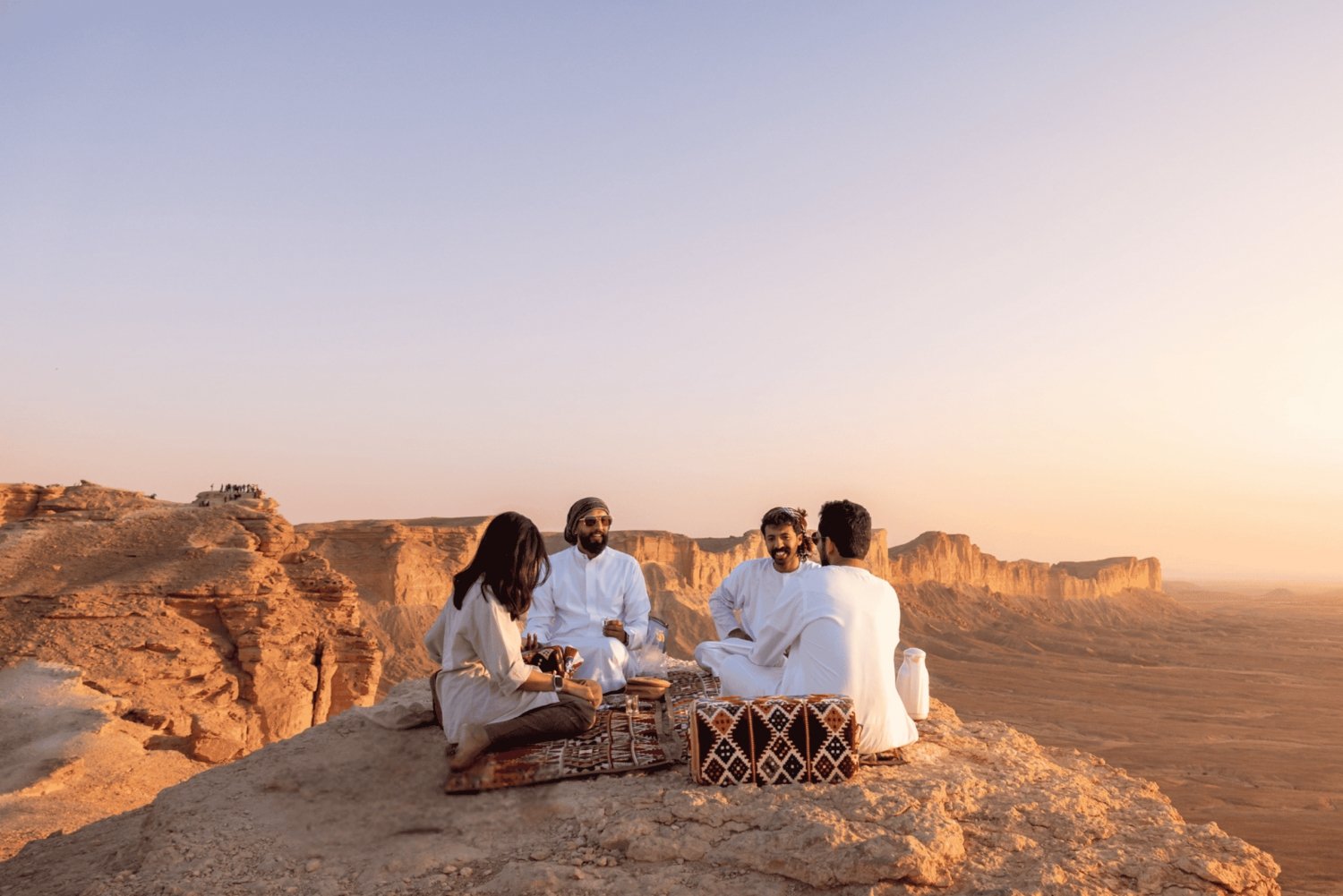 Utflykt till världens ände och Keshta (Riyadh)