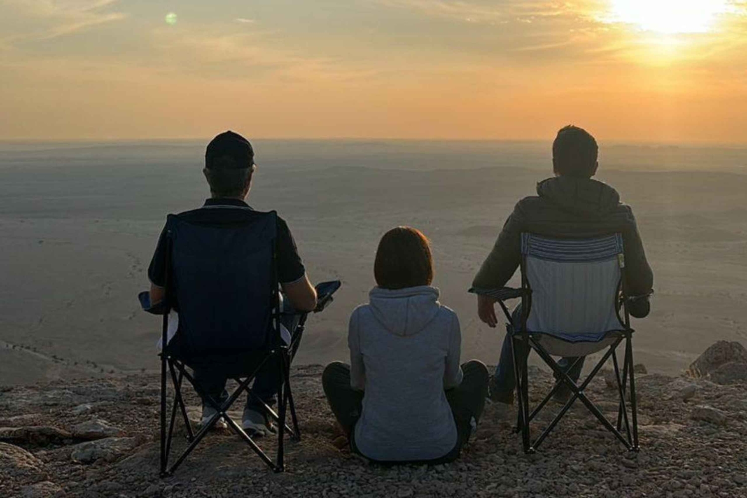 Riyadh: Gruppeomvisning ved verdens ende ved solnedgang