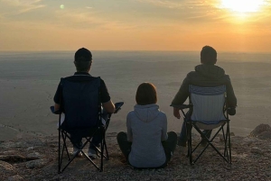 Riyadh: Gruppeomvisning ved verdens ende ved solnedgang