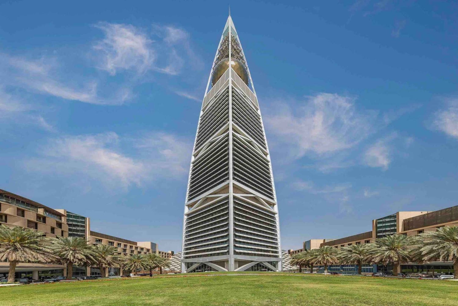 Riyadh: Kingdom Tower, Faisaliah Tower och Tahlia Street