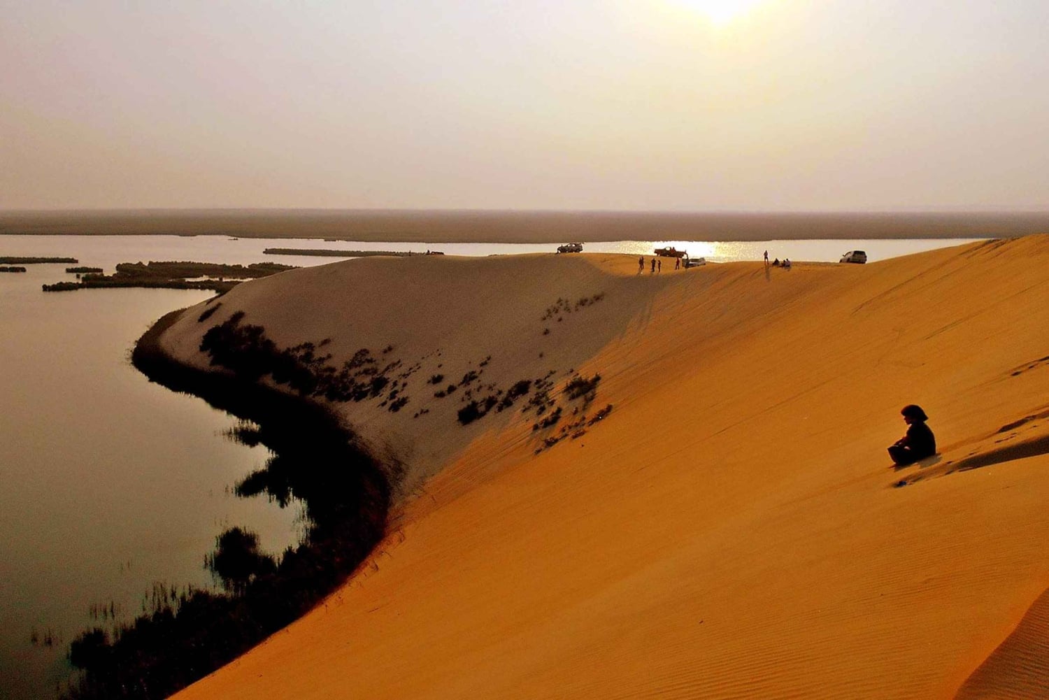 Riyadh: Privat tur til den gule sø og sandklitterne