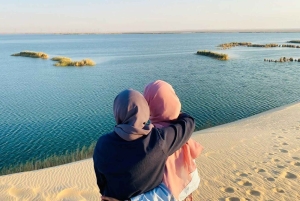 Riyadh: Privat tur til den gule sø og sandklitterne