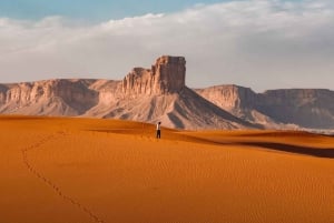 Rijad: czerwony piasek: jazda na ATV po wydmach, jazda na wielbłądzie i sandboarding