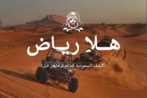 Riyadh: Kamelridning i de røde sandklitter, quadbike- og sandboardingeventyr