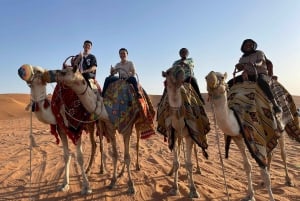 Riyadh: Kamelridning i de røde sandklitter, quadbike- og sandboardingeventyr