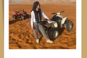 Riad: paseo en camello, quad, kashta al atardecer y cena