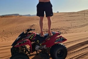 Riyadh : Sand Dunes Desert ( Camel ride + Quad bike )