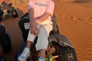 Riyadh : Sand Dunes Desert ( Camel ride + Quad bike )