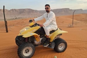 Riyadh : Sand Dunes Desert ( Camel ride + Quad bike )