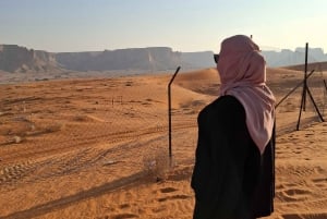 Riyadh : Sand Dunes Desert ( Camel ride + Quad bike )