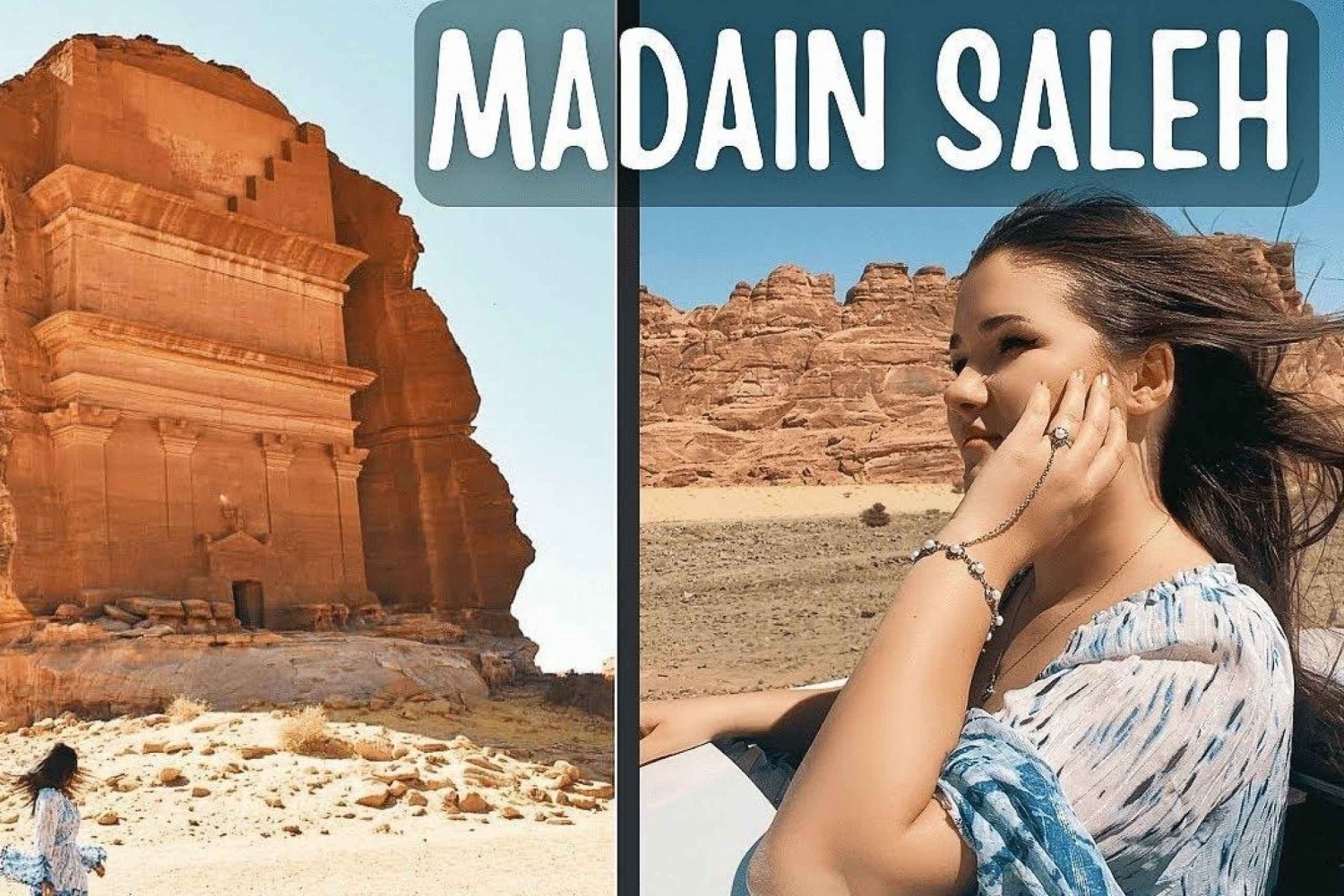 Saudiarabien: Rundresa till Madain Saleh