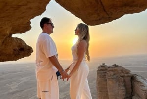 Viaje compartido al atardecer hasta el borde del mundo