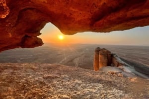 Delt reise i solnedgangen til verdens ende